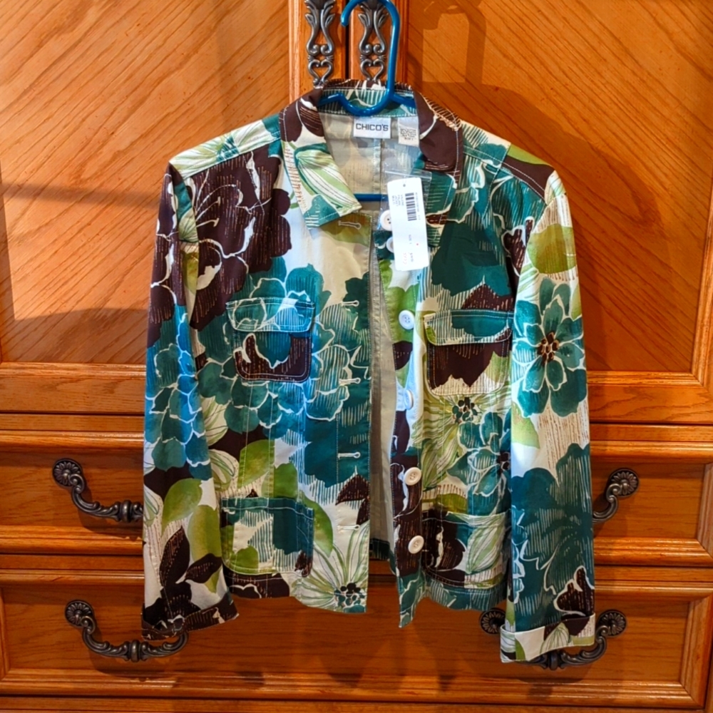 Women's Valene Palani Jacket from Chicos size 1 NWT